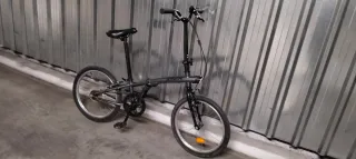 Bicicleta plegable YILT gris