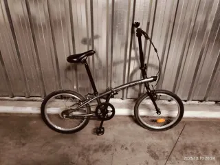 Bicicleta plegable YILT gris