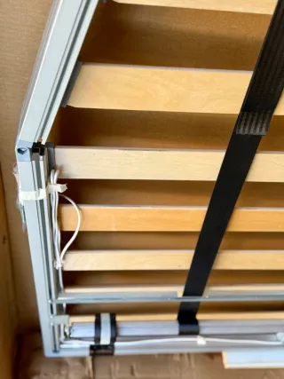 Cama eléctrica elevable, camper autocaravanas