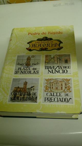 Libro las calles de Madrid