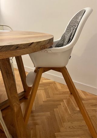 Trona evolutiva Kinderkraft TIXI color gris