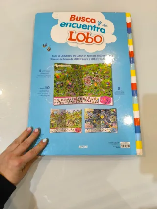 Busca y encuentra gigante de Lobo