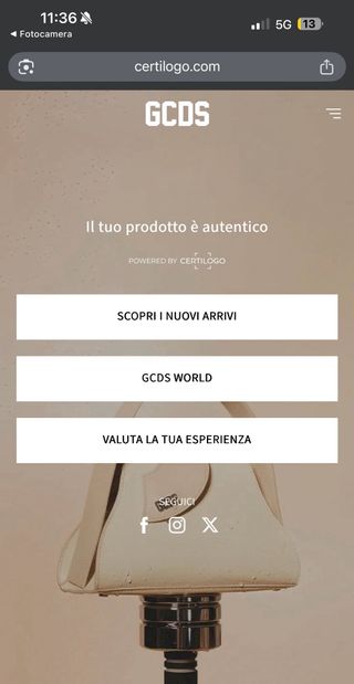 Felpa GCDS originale – Taglia M – Stato eccellente