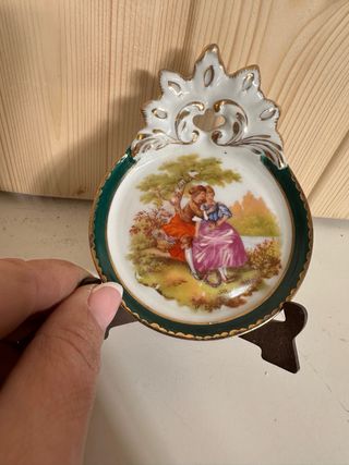 Lote 2 Piatti Decorativi Antichi Hispania