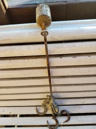 Antigua balanza de gancho