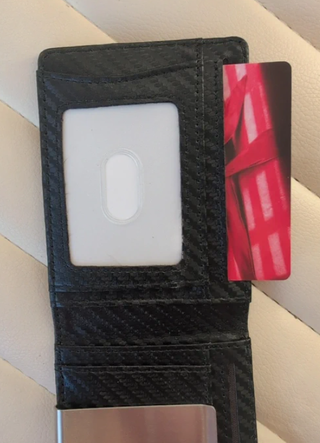 Carteira porta cartões com bloqueio RFID