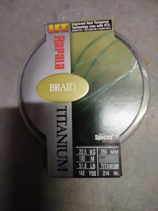 Hilo Trenzado Rapala Titanium 130m 51.8lb