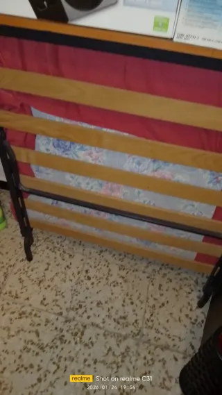 Cama 120 con colchón