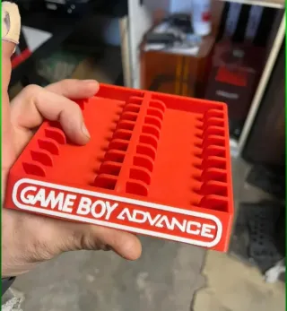 Soporte expositor 20 juegos GameBoy Advance