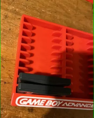 Soporte expositor 20 juegos GameBoy Advance