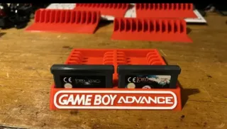 Soporte expositor 20 juegos GameBoy Advance