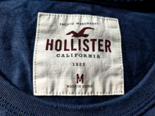 Camiseta Hollister Azul Talla M