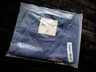 Camiseta Hollister Azul Talla M