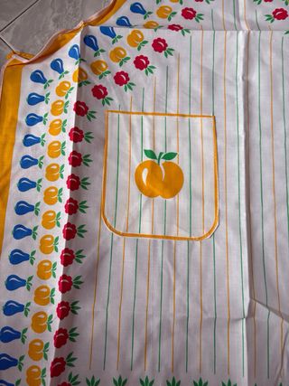 Grembiule da cucina con frutta