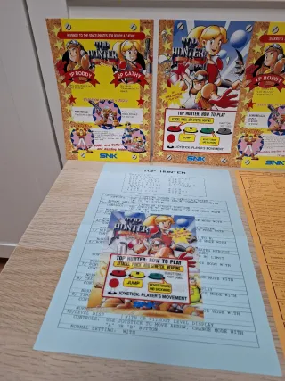 TOP HUNTER Kit art set flyers manual marquesina