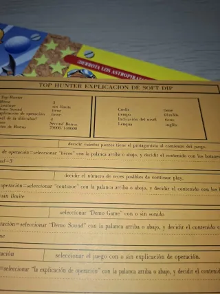 TOP HUNTER Kit art set flyers manual marquesina