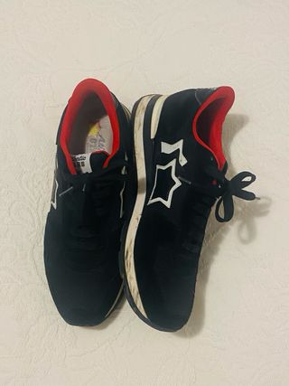 Atlantic Stars Scarpe sportive nere e rosse