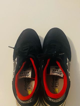Atlantic Stars Scarpe sportive nere e rosse