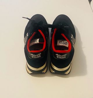 Atlantic Stars Scarpe sportive nere e rosse