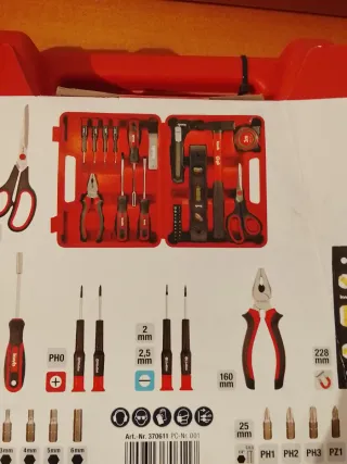 Maletín de herramientas KWB 35 piezas