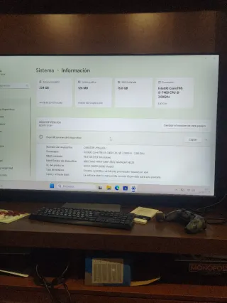 PC Sobremesa SHERMAN Negro