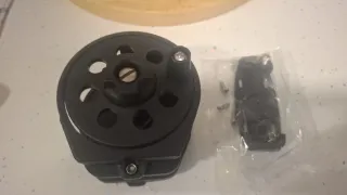 Carrete pesca submarina.