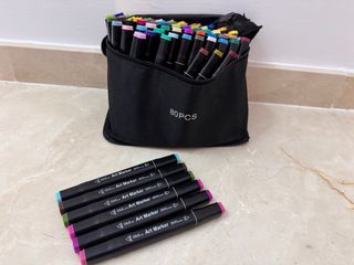 80 Rotuladores Doble Punta Arte