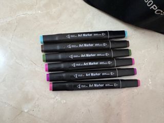 80 Rotuladores Doble Punta Arte