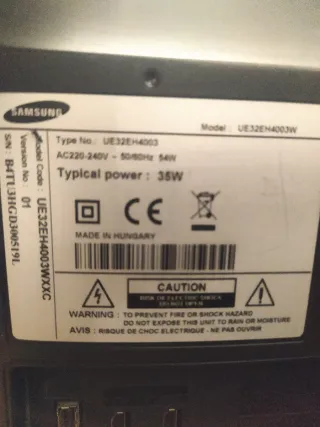 Televisión Samsung 32 pulgadas