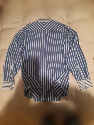 Tommy Hilfiger Camicia L/G Blu Bianco Righe