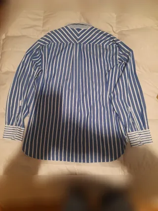 Tommy Hilfiger Camicia L/G Blu Bianco Righe