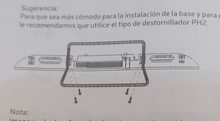 Base TV 32" Engel LE 3285 SM Nueva