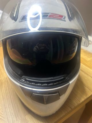 Casco LS2 Talla M Blanco