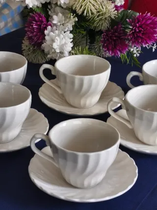 6Tazas CHURCHILL , DESAYUNO.