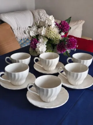 6Tazas CHURCHILL , DESAYUNO.