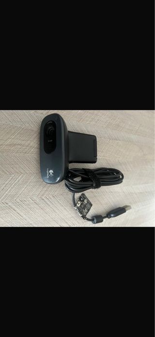 Cámara Web Logitech Gris