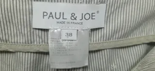 Pantalón ancho Paul & Joe gris