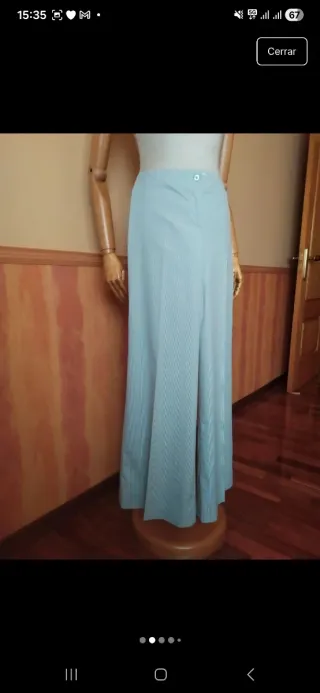 Pantalón ancho Paul & Joe gris