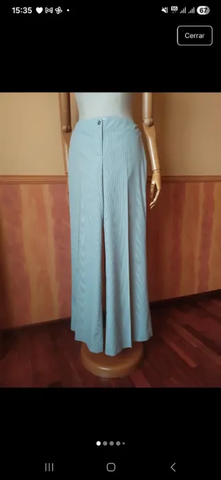 Pantalón ancho Paul & Joe gris