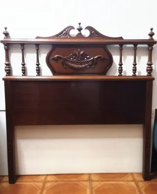 Cabecero de madera para cama 90 también para 80