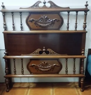 Cabecero de madera para cama 90 también para 80