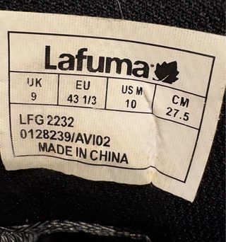 Botas de montaña Lafuma T43 1/3