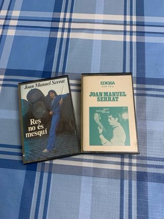 Joan Manuel Serrat - 2 Cassettes