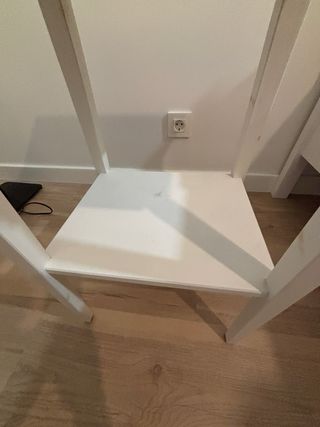 Mesita de noche HEMNES IKEA blanca