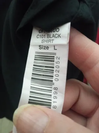 Camicia uomo Alcott nera