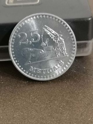 Mozambico 2,5 Metical 1986