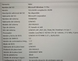 Lenovo ThinkPad L14 16GB/512GB