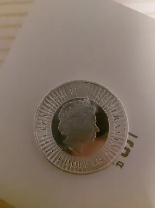 Onza de Plata Australiana Canguro 2018