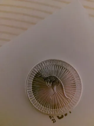 Onza de Plata Australiana Canguro 2018