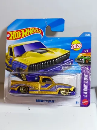 BOUNCE'N BASS 1/64 HOTWHEELS